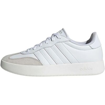 adidas Barreda White Synthetic and Suede Sneakers - Sneaker adidas Barreda White Synthetic and Suede Sneakers - Sneaker
