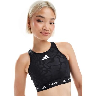Adidas Performance Sport-BH Medium Support Svart C/D Adidas Performance Sport-BH Medium Support Svart C/D