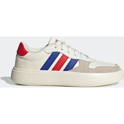 adidas Litecourt Blanc Bleu Rouge - Baskets - Publicité adidas Litecourt Blanc Bleu Rouge - Baskets - Publicité