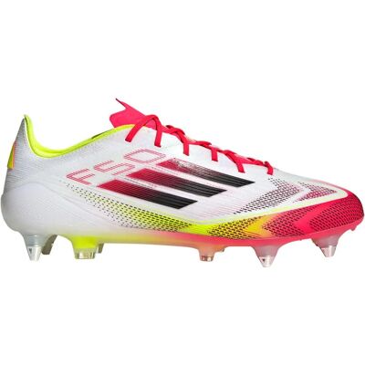 bottes de football adidas F50 Elite Terrain Mouillé - Blanc - Publicité bottes de football adidas F50 Elite Terrain Mouillé - Blanc - Publicité