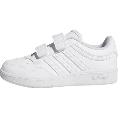 Adidas Kinder Hoops 4.0 Unisex Sneakers - Weiß/Schwarz - Turnschuh Adidas Kinder Hoops 4.0 Unisex Sneakers - Weiß/Schwarz - Turnschuh