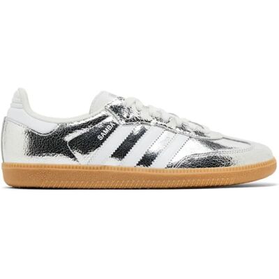 adidas Originals Samba OG W Silber Metallic - Sneakers adidas Originals Samba OG W Silber Metallic - Sneakers