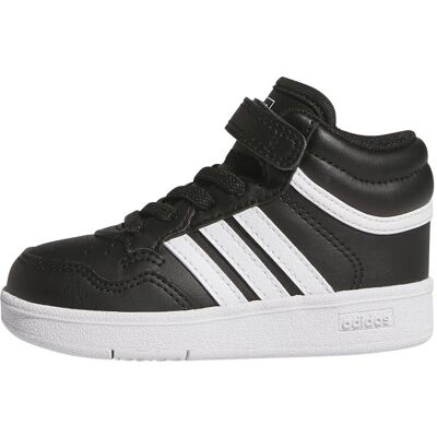 adidas Kids Hoops 4.0 Mid schoenen - Zwart adidas Kids Hoops 4.0 Mid schoenen - Zwart