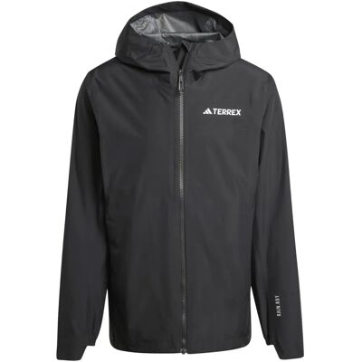 Veste de Pluie Noire adidas - Légère, Imperméable, Écologique Veste de Pluie Noire adidas - Légère, Imperméable, Écologique