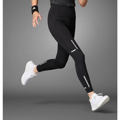 adidas Reflecterende 7/8 Leggings - Zwart - Hardlopen adidas Reflecterende 7/8 Leggings - Zwart - Hardlopen