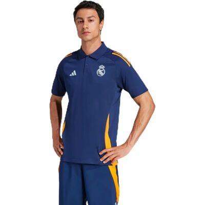 Polo Real Madrid Marine d'Adidas - Décontracté Sportif Polo Real Madrid Marine d'Adidas - Décontracté Sportif