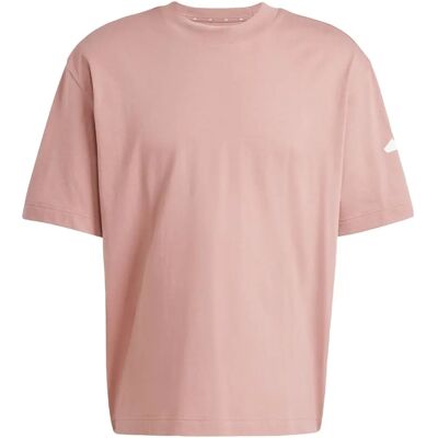 adidas Camiseta Loose Fit 3 Rayas Logo - Hombre - Naranja adidas Camiseta Loose Fit 3 Rayas Logo - Hombre - Naranja