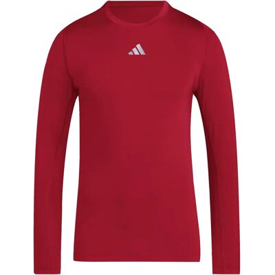 Czerwony longsleeve koszulka do piłki nożnej Adidas - Koszulka sportowa Czerwony longsleeve koszulka do piłki nożnej Adidas - Koszulka sportowa