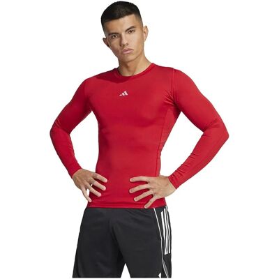 Adidas Techfit Langarm-Fußballshirt - T-shirt Adidas Techfit Langarm-Fußballshirt - T-shirt