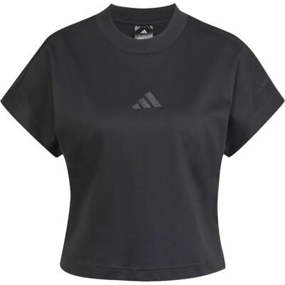 Adidas All SZN bomullsskjorta - Svart - Dam Adidas All SZN bomullsskjorta - Svart - Dam