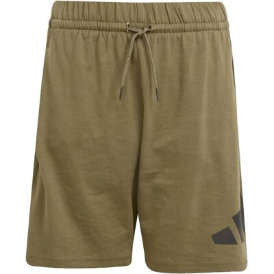 Shorts adidas pour enfants - Coton, Unisexe, Vert/Noir Shorts adidas pour enfants - Coton, Unisexe, Vert/Noir
