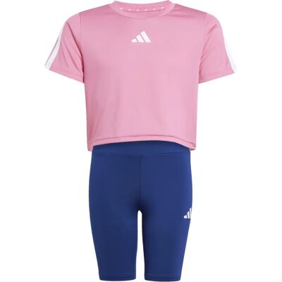 Adidas Pink Sportset - JG Tr-es 3S - Kinder/Teenager Adidas Pink Sportset - JG Tr-es 3S - Kinder/Teenager