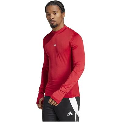 Adidas Techfit Langärmiges Fußballtrikot - T-Shirt Adidas Techfit Langärmiges Fußballtrikot - T-Shirt