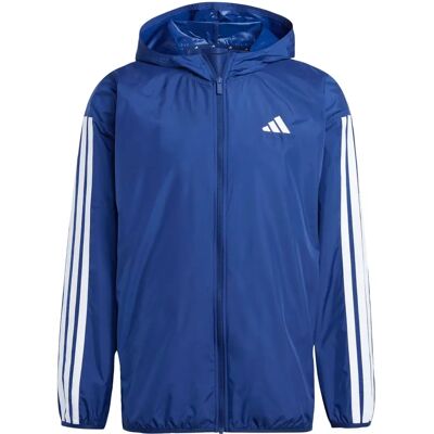 adidas Essentials 3-Stripes Windbreaker - Blue - Men - Windbreaker adidas Essentials 3-Stripes Windbreaker - Blue - Men - Windbreaker
