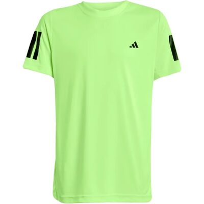 adidas Kids - Club Tennis 3-Stripes T-Shirt - Yellow adidas Kids - Club Tennis 3-Stripes T-Shirt - Yellow