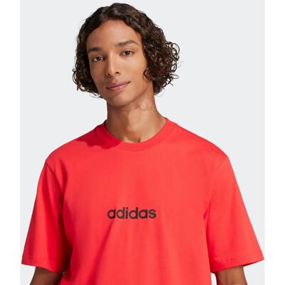 Adidas M LIN SJ T Sportliches Baumwoll-T-Shirt - T-Shirt Adidas M LIN SJ T Sportliches Baumwoll-T-Shirt - T-Shirt