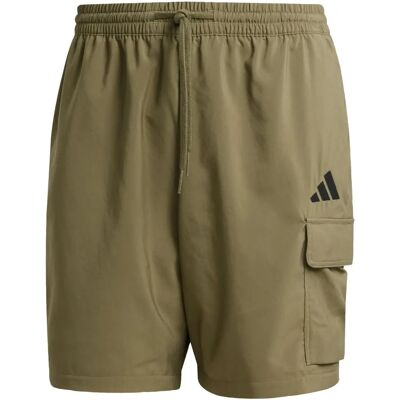 adidas Herren Shorts Essentials Small Logo Cargo Chelsea - Grün - Shorts adidas Herren Shorts Essentials Small Logo Cargo Chelsea - Grün - Shorts