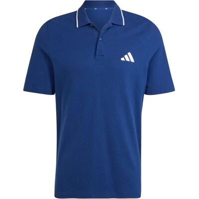 Adidas Sportswear Poloshirt - XXXL - Blau/Weiß - Sportlich Adidas Sportswear Poloshirt - XXXL - Blau/Weiß - Sportlich
