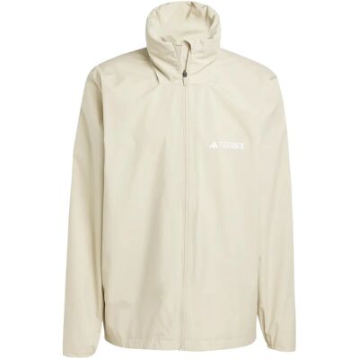 adidas Multi Essentials 2L Kurtka Przeciwdeszczowa - Mężczyzna - Beżowa - Kurtka Przeciwdeszczowa adidas Multi Essentials 2L Kurtka Przeciwdeszczowa - Mężczyzna - Beżowa - Kurtka Przeciwdeszczowa