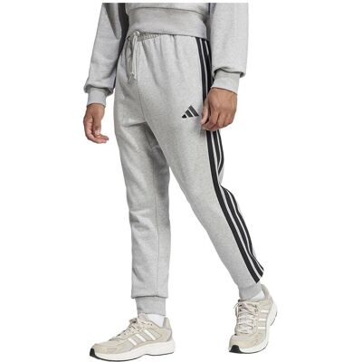 adidas JE6346 Graue recycelte Fleece-Hosen - Sportswear adidas JE6346 Graue recycelte Fleece-Hosen - Sportswear