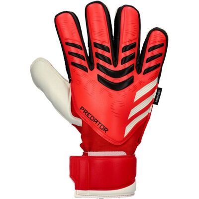 Rękawice bramkarskie adidas Predator Match Fingersave - Czerwony Rękawice bramkarskie adidas Predator Match Fingersave - Czerwony