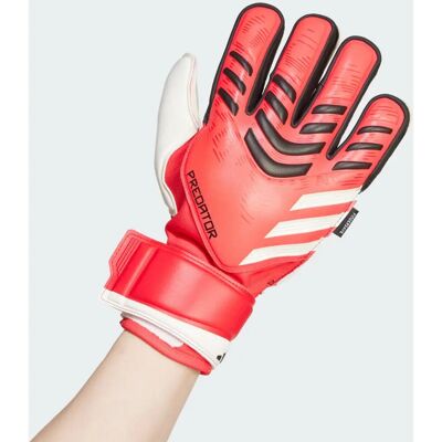 rękawice bramkarskie adidas Predator Match Fingersave - Czerwony rękawice bramkarskie adidas Predator Match Fingersave - Czerwony
