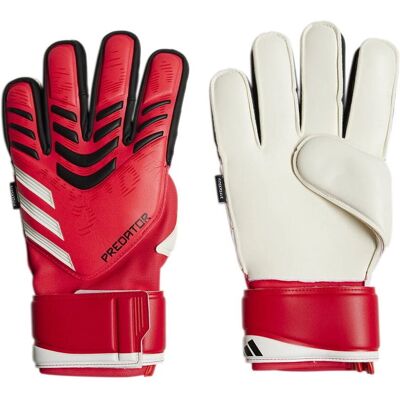 Rękawice bramkarskie adidas Predator Match Fingersave - Czerwony Rękawice bramkarskie adidas Predator Match Fingersave - Czerwony