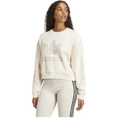 Sweatshirt Adidas Originals Snake Blanc - Casual Sweatshirt Adidas Originals Snake Blanc - Casual