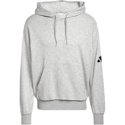 adidas Essentials Loose-Fit Hoodie - Grau - Kapuzenpullover adidas Essentials Loose-Fit Hoodie - Grau - Kapuzenpullover