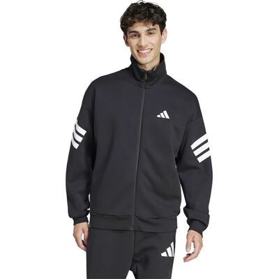 Adidas FI 3S TT Herren Schwarz Jacke - Jacken Adidas FI 3S TT Herren Schwarz Jacke - Jacken