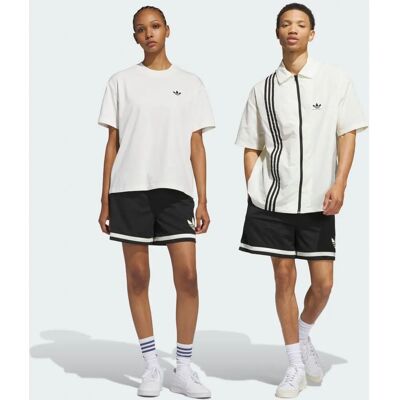 adidas Originals Schwarze Mesh-Shorts - Shorts adidas Originals Schwarze Mesh-Shorts - Shorts