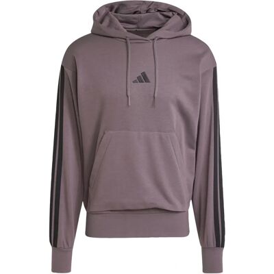 adidas Grauer French Terry Hoodie - Sportlich & Nachhaltig adidas Grauer French Terry Hoodie - Sportlich & Nachhaltig