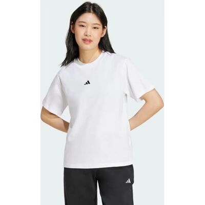 adidas M Weiß Slim Baumwoll T-Shirt adidas M Weiß Slim Baumwoll T-Shirt