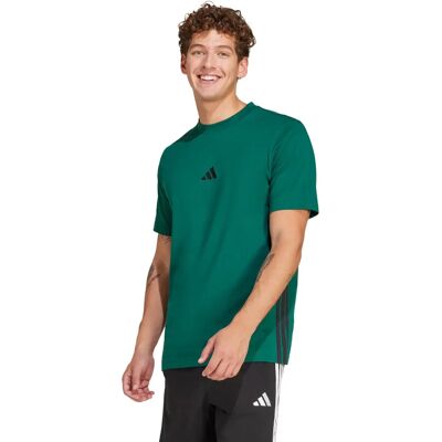 adidas Herren Essential Drei Streifen Kurzarm T-Shirt adidas Herren Essential Drei Streifen Kurzarm T-Shirt