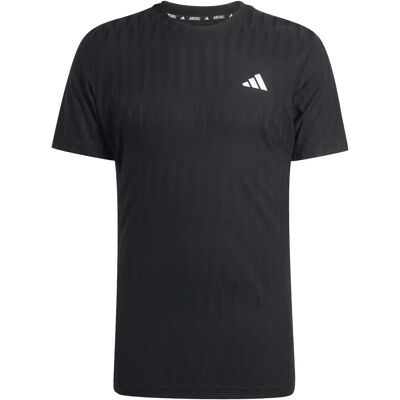 adidas Climacool+ AIRCHILL FreeLift Tennis T-Shirt - Zwart adidas Climacool+ AIRCHILL FreeLift Tennis T-Shirt - Zwart