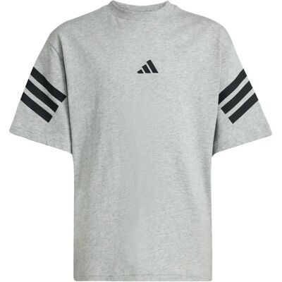 Adidas 3 Stripes 100% Katoen T-Shirt - 7-8 Jaar Adidas 3 Stripes 100% Katoen T-Shirt - 7-8 Jaar