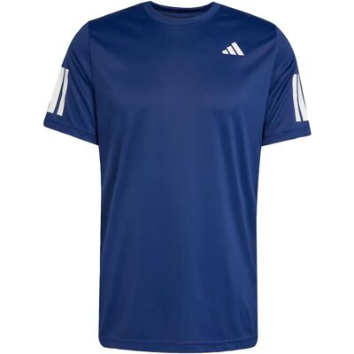 adidas T-shirt Club Tennis Climacool 3-Stripes - Bleu - Tennis adidas T-shirt Club Tennis Climacool 3-Stripes - Bleu - Tennis
