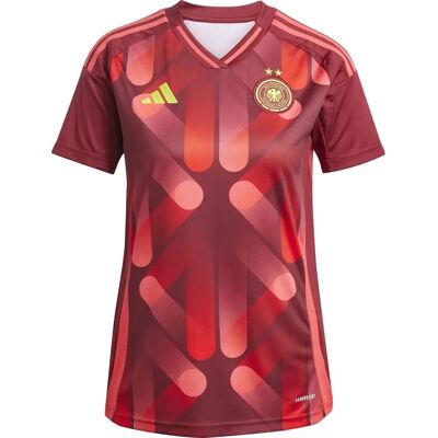 adidas Γερμανία 25 (Γυναικεία Ομάδα) Εκτός έδρας φανέλα - Κόκκινο adidas Γερμανία 25 (Γυναικεία Ομάδα) Εκτός έδρας φανέλα - Κόκκινο