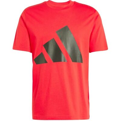 adidas Big Logo Rode T-shirt - Heren - Casual adidas Big Logo Rode T-shirt - Heren - Casual
