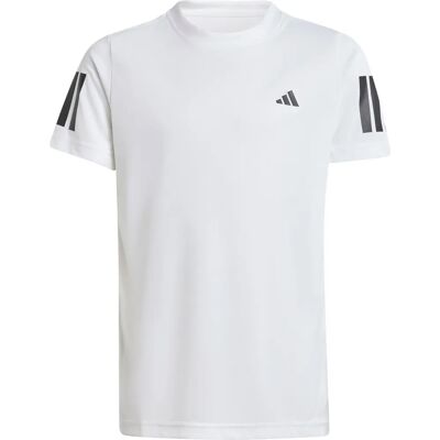 adidas Børne Tennis 3-Stripes T-Shirt - Hvid adidas Børne Tennis 3-Stripes T-Shirt - Hvid