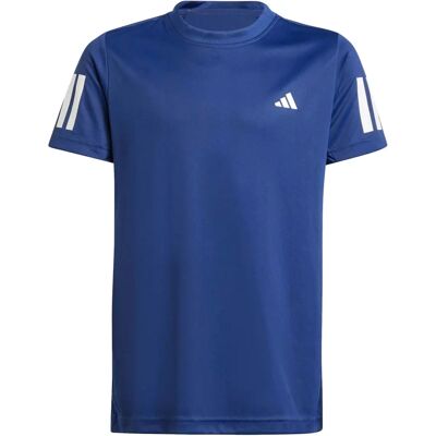Adidas Club 3-Strepen Jongens Blauw T-shirt Adidas Club 3-Strepen Jongens Blauw T-shirt