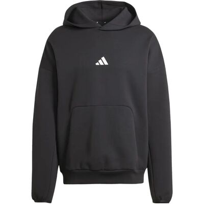 Adidas Herren Hoodie - Flauschiges Innere, Kordelzug, Kleines Logo - Sweatshirt Adidas Herren Hoodie - Flauschiges Innere, Kordelzug, Kleines Logo - Sweatshirt