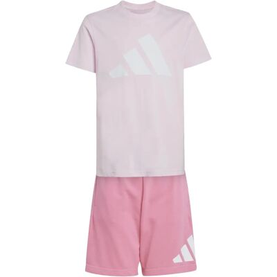 Adidas Kinder Pink Sport-Set - T-Shirt & Shorts, 176 cm Adidas Kinder Pink Sport-Set - T-Shirt & Shorts, 176 cm