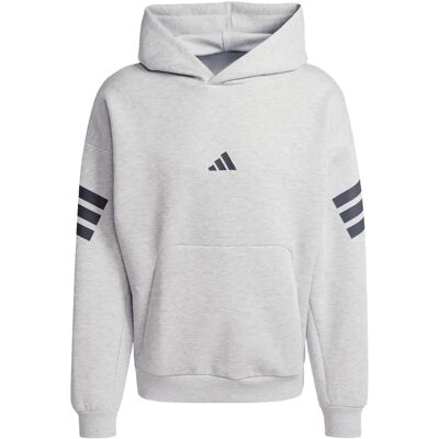 adidas Future Icons 3-Stripes Hoodie - Heren - Grijs adidas Future Icons 3-Stripes Hoodie - Heren - Grijs