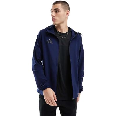 adidas Tiro 25 Competition Vis Tech Travel Jacke - Blau - Fußball adidas Tiro 25 Competition Vis Tech Travel Jacke - Blau - Fußball