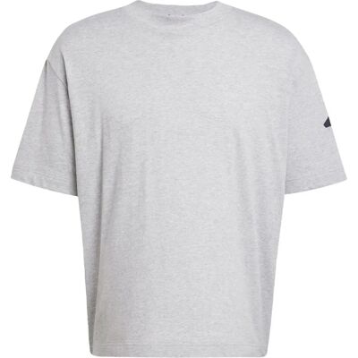T-Shirt Logo 3 Bandes Slim Fit adidas - Gris - T-Shirt - Publicité T-Shirt Logo 3 Bandes Slim Fit adidas - Gris - T-Shirt - Publicité