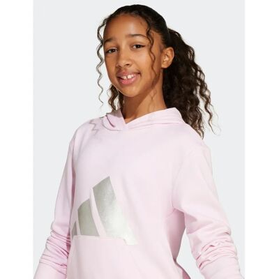 adidas JG GLAM HD Pink Kapuzenpullover - Hoodies adidas JG GLAM HD Pink Kapuzenpullover - Hoodies