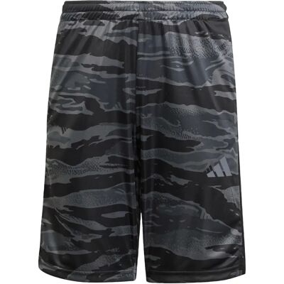 adidas Kinder Train Essentials Shorts mit Camouflage-Muster - Schwarz adidas Kinder Train Essentials Shorts mit Camouflage-Muster - Schwarz