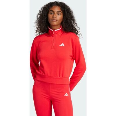 adidas Essentials Modèle - Veste courte en French Terry recyclé - Publicité adidas Essentials Modèle - Veste courte en French Terry recyclé - Publicité