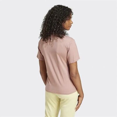 Adidas JI6075 Rosa Bomull T-Shirt - Dam Adidas JI6075 Rosa Bomull T-Shirt - Dam